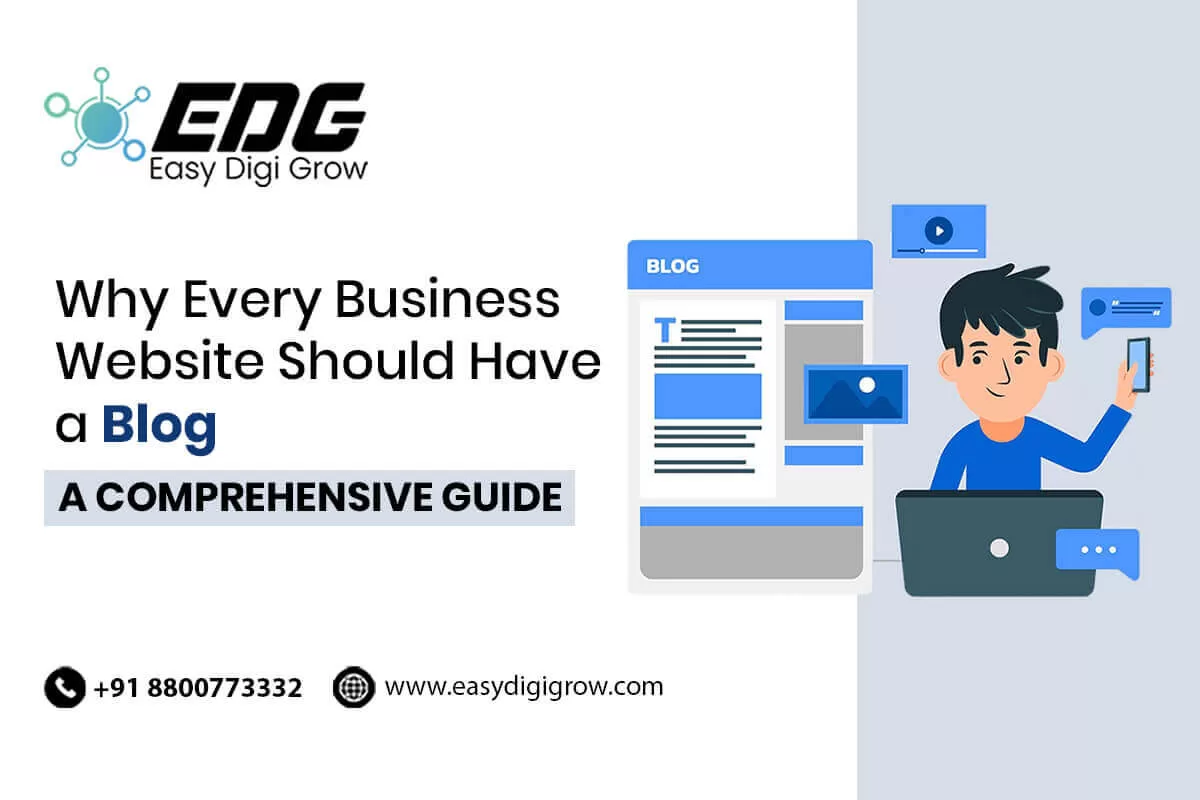 Read more about the article Why Should Every Business Website Have a Blog?
