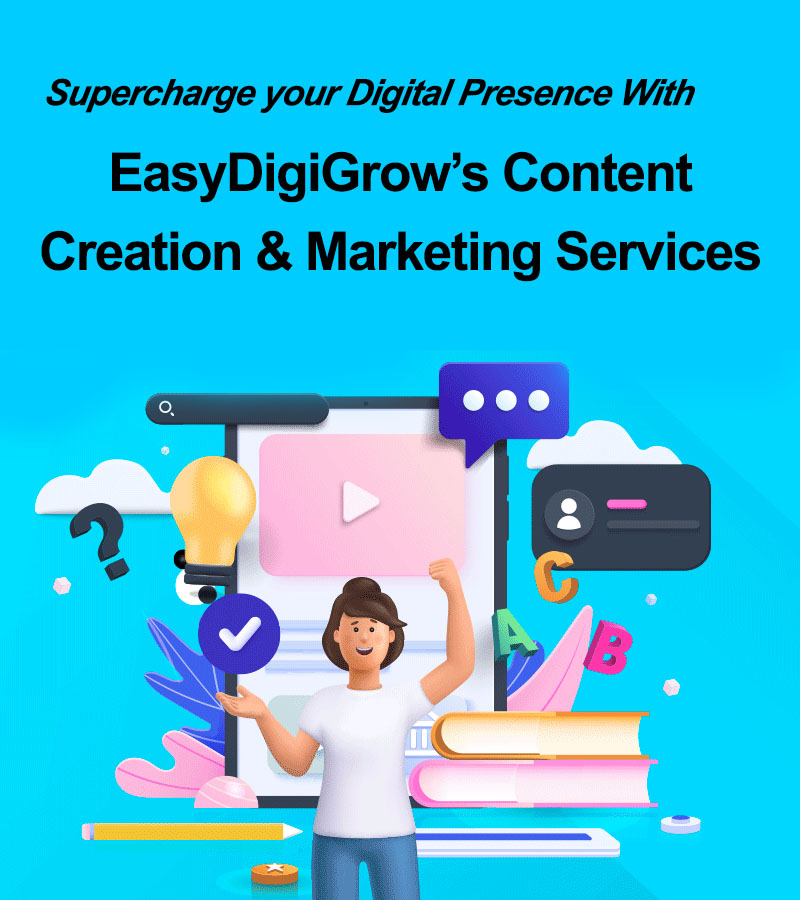 easydigigrow content creation marketing services