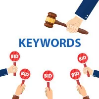 Bidding on keywords