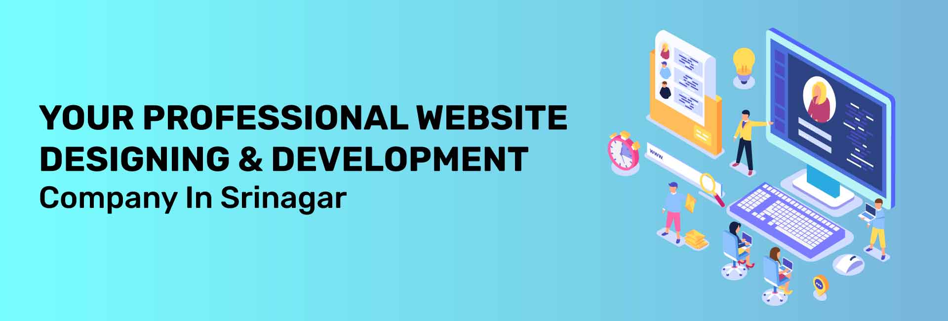 Website Designing & Development company in Srinagar
