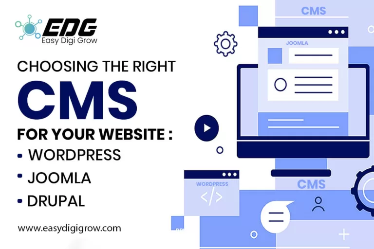 Choosing the Right CMS for Your Website WordPress, Joomla or Drupal