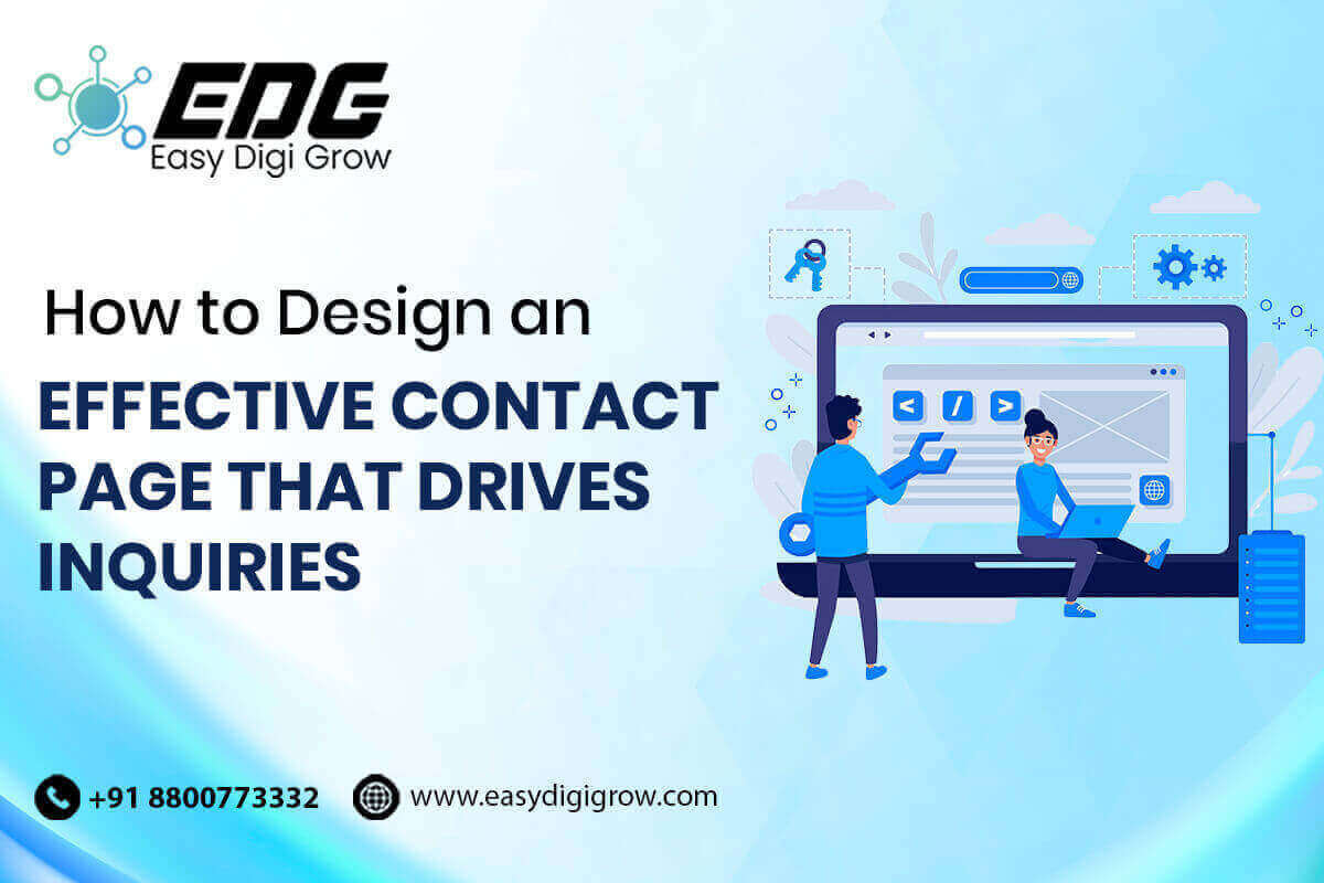 Contact Page That Drives Inquiries
